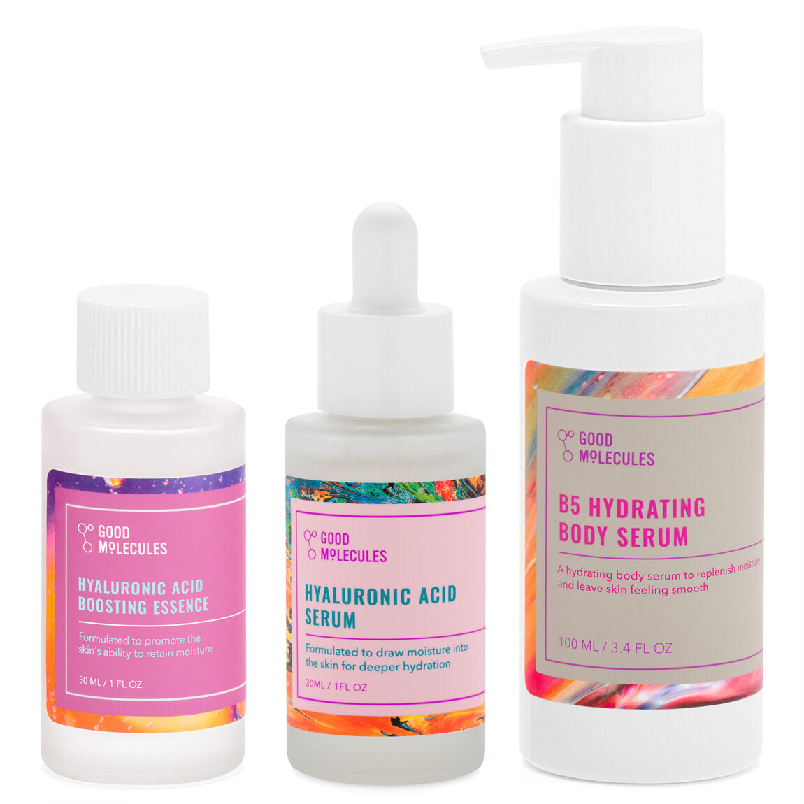 Good Molecules Hydrating Face & Body Kit - View 2