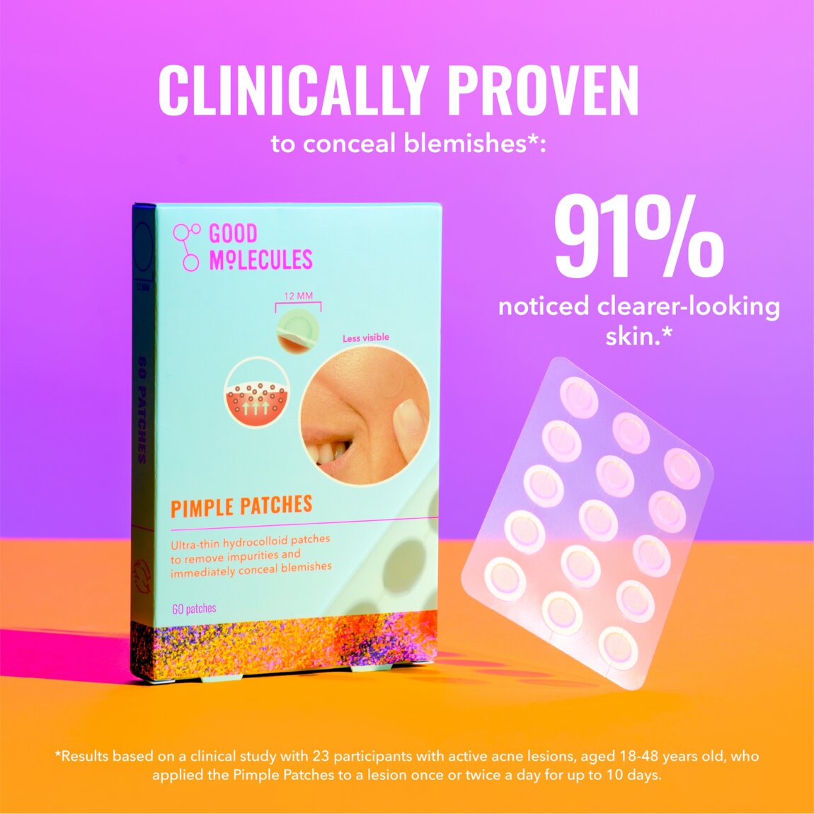 Good Molecules Pimple Patches 60ct - View 5