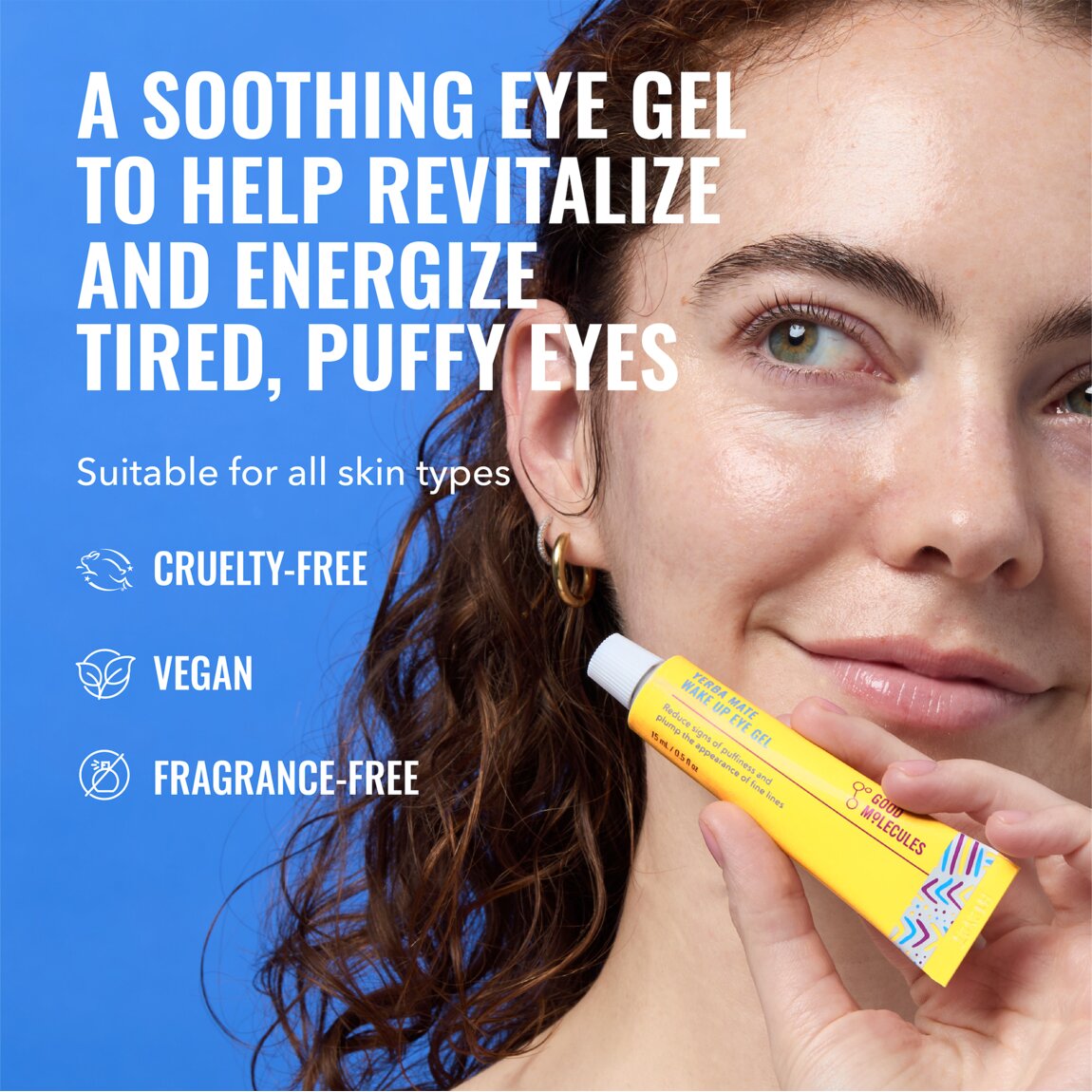 Good Molecules Yerba Mate Wake Up Eye Gel 15ml - View 2