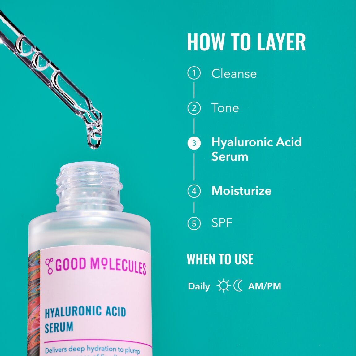 Good Molecules Hyaluronic Acid Serum 30ml - View 6