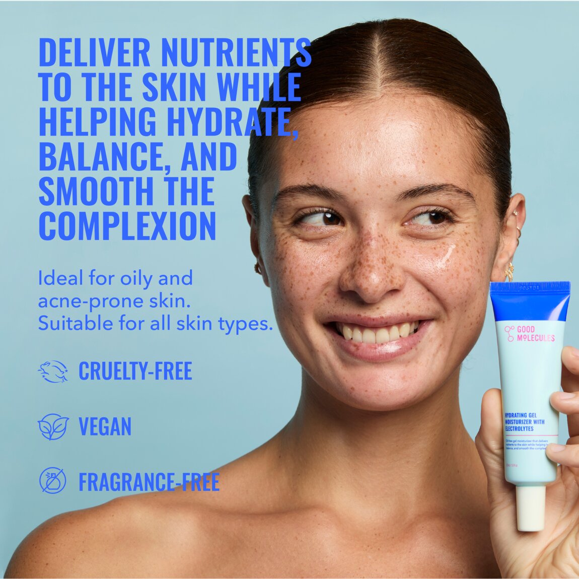 Good Molecules Hydrating Gel Moisturizer with Electrolytes 50ml - View 2